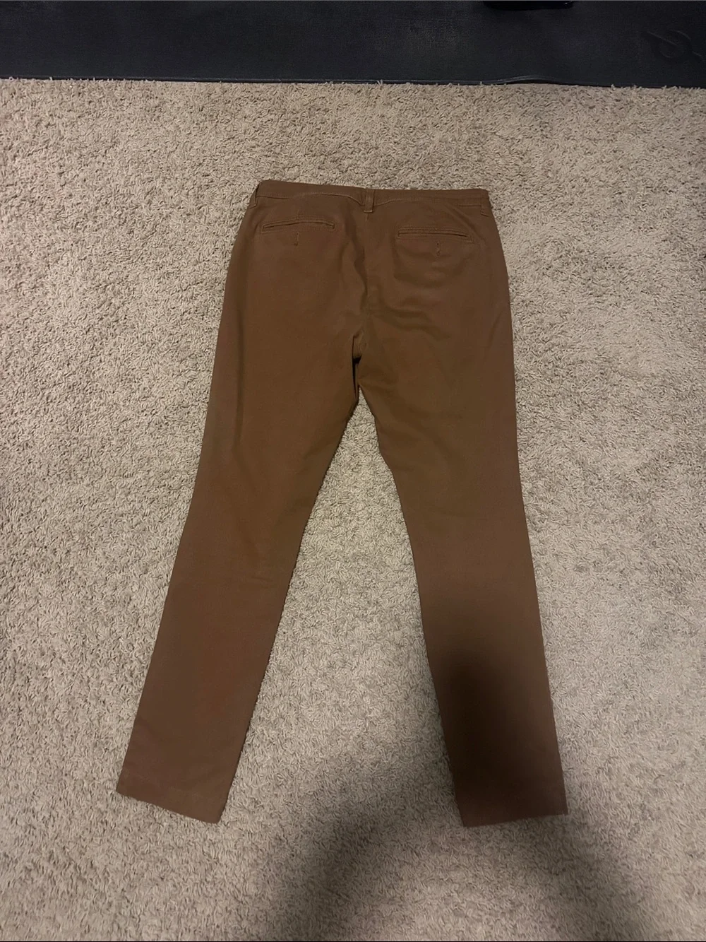 Men's Aeropostale Brown Straight-Leg Pants